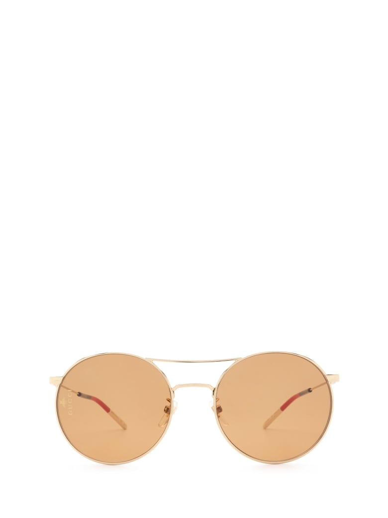 Gucci Gucci Gg0680s Gold Sunglasses - Gold