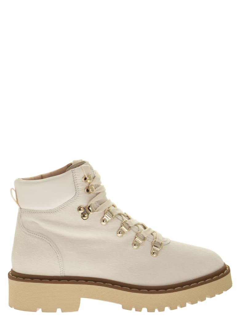 Hogan H543 Pedula - Hiking Boot - Bianco