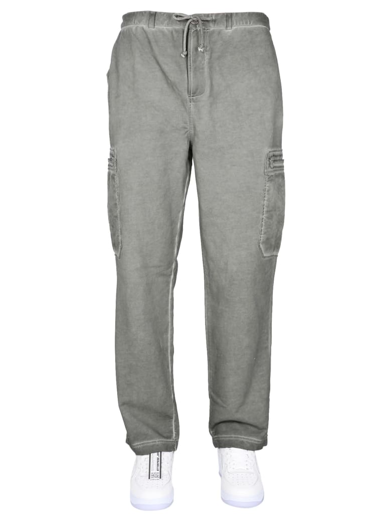 Helmut Lang Delave-effect Cargo Pants - MILITARE