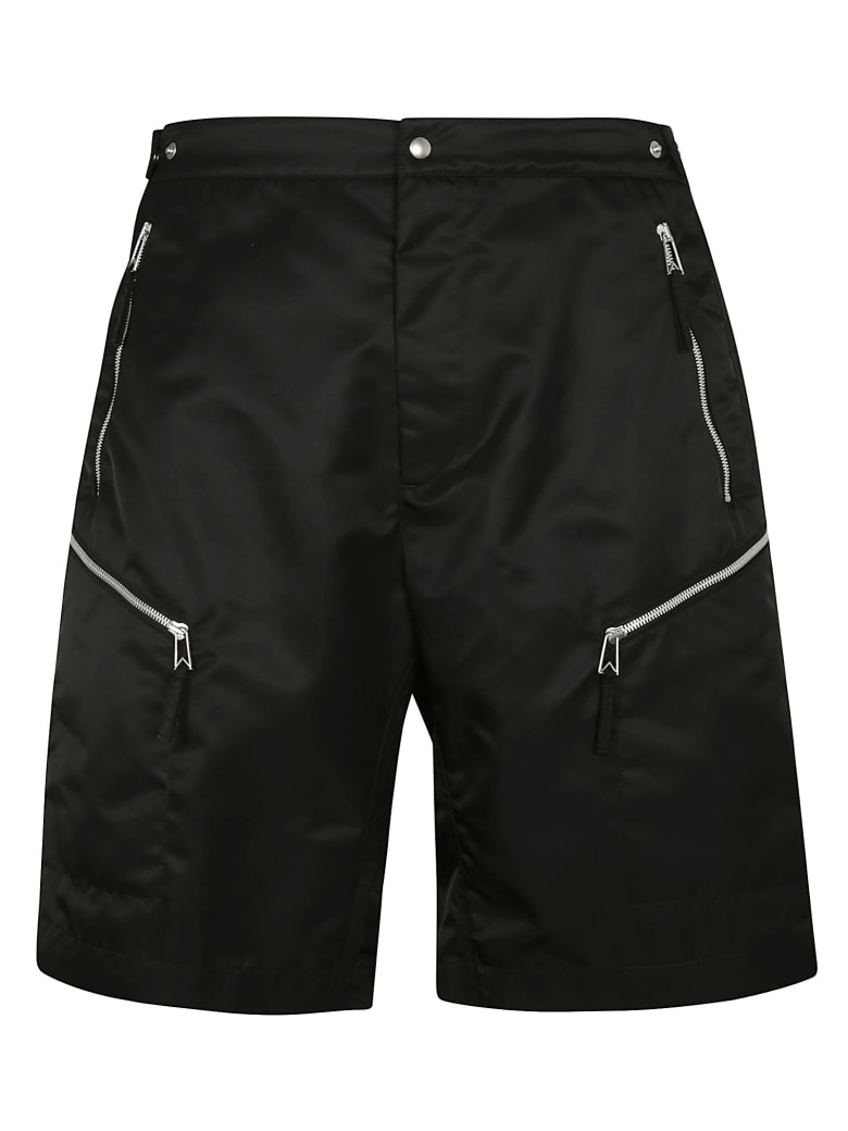 Bottega Veneta Nylon Gabardine Shorts - Blue