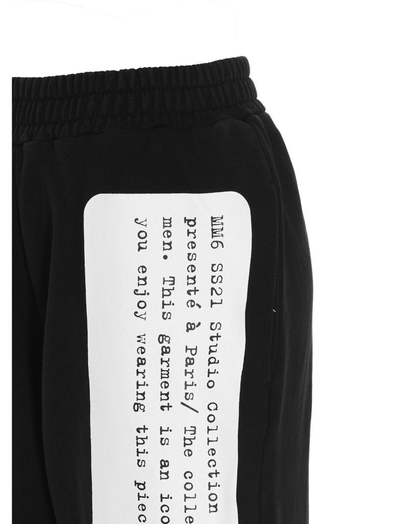 MM6 Maison Margiela Pants - Black