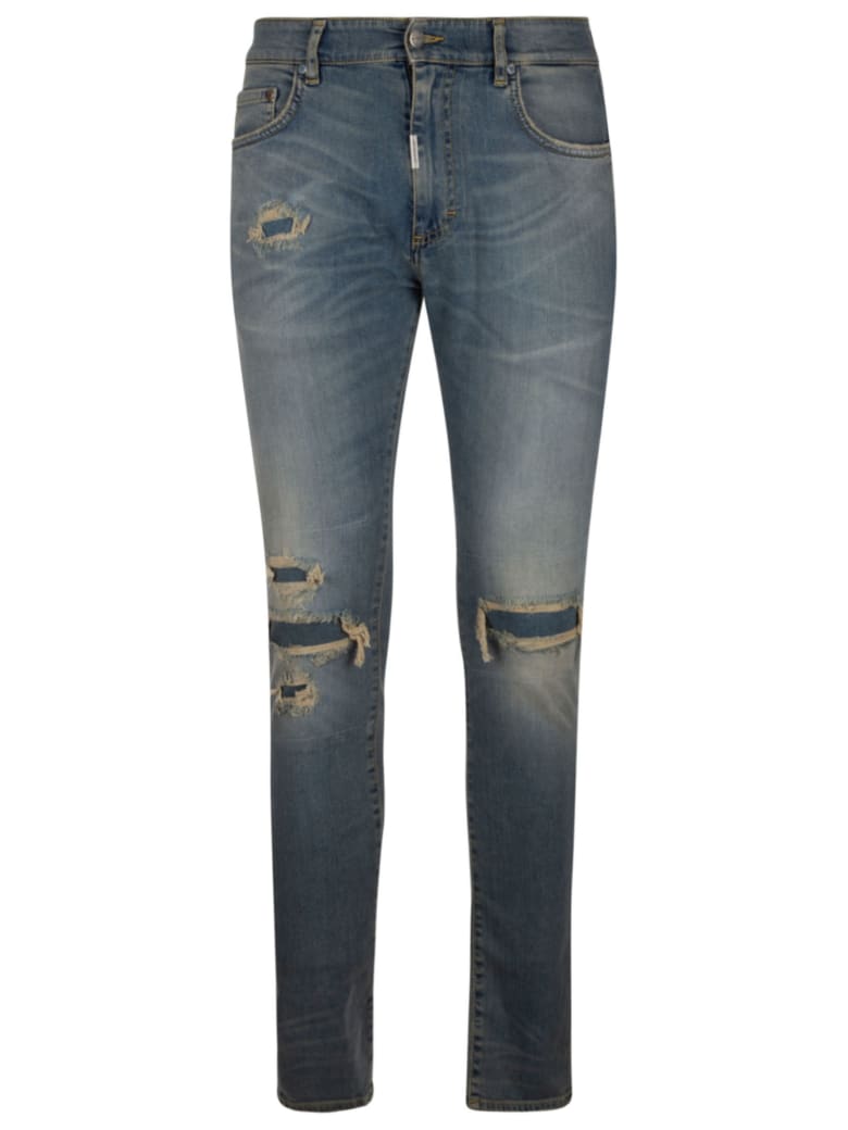 REPRESENT Underwork Denim Jeans - Light Indigo