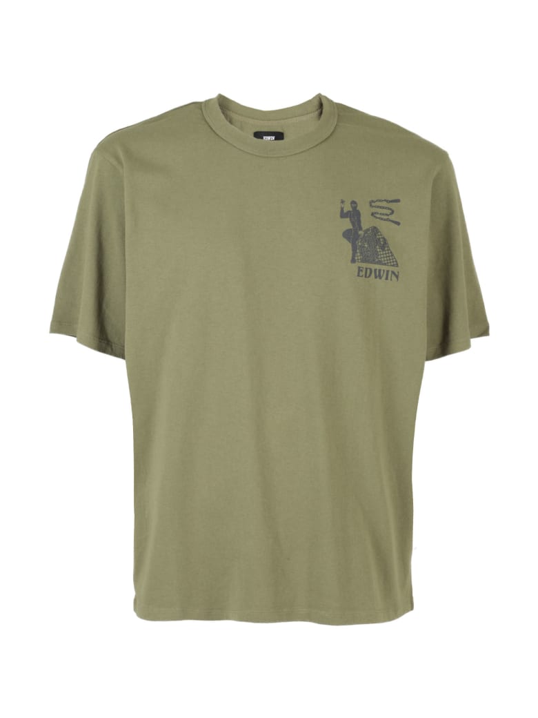 Edwin T-Shirt - Oliva