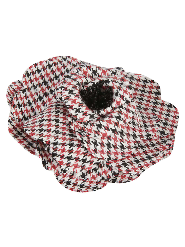 Philosophy di Lorenzo Serafini Houndstooth Brooch - Fantasy Red