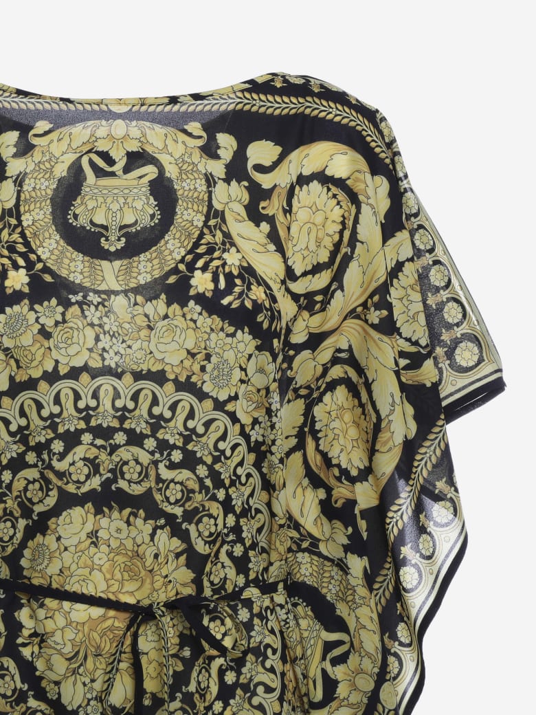 Versace Beach Cover-up With Barocco Print | italist