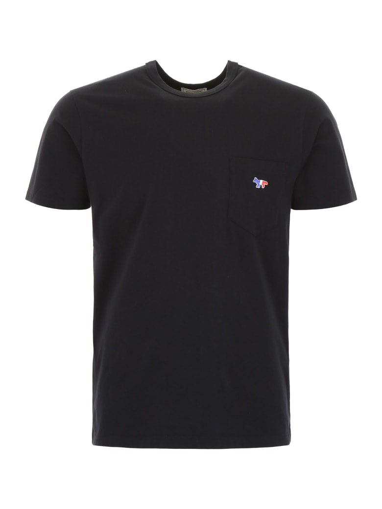 Maison Kitsuné Fox Patch T-shirt - Black
