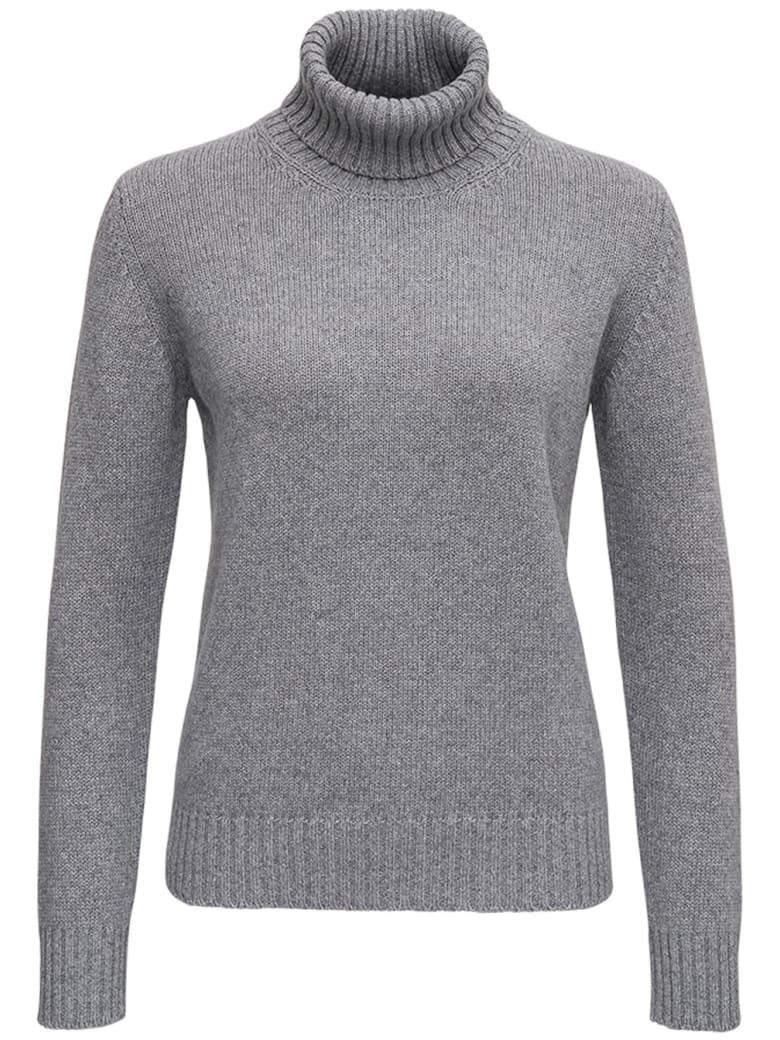 Mauro Grifoni Grey Cashmere Turtleneck - Grey