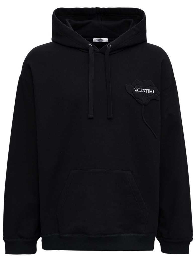 Valentino Jersey Sweatshirt - Black