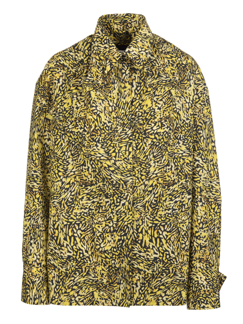 Givenchy Print Shirt - Black/yellow