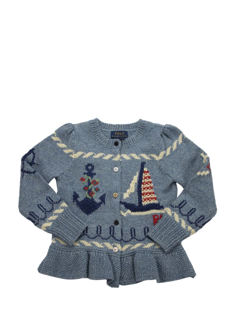 ralph lauren nautical cardigan