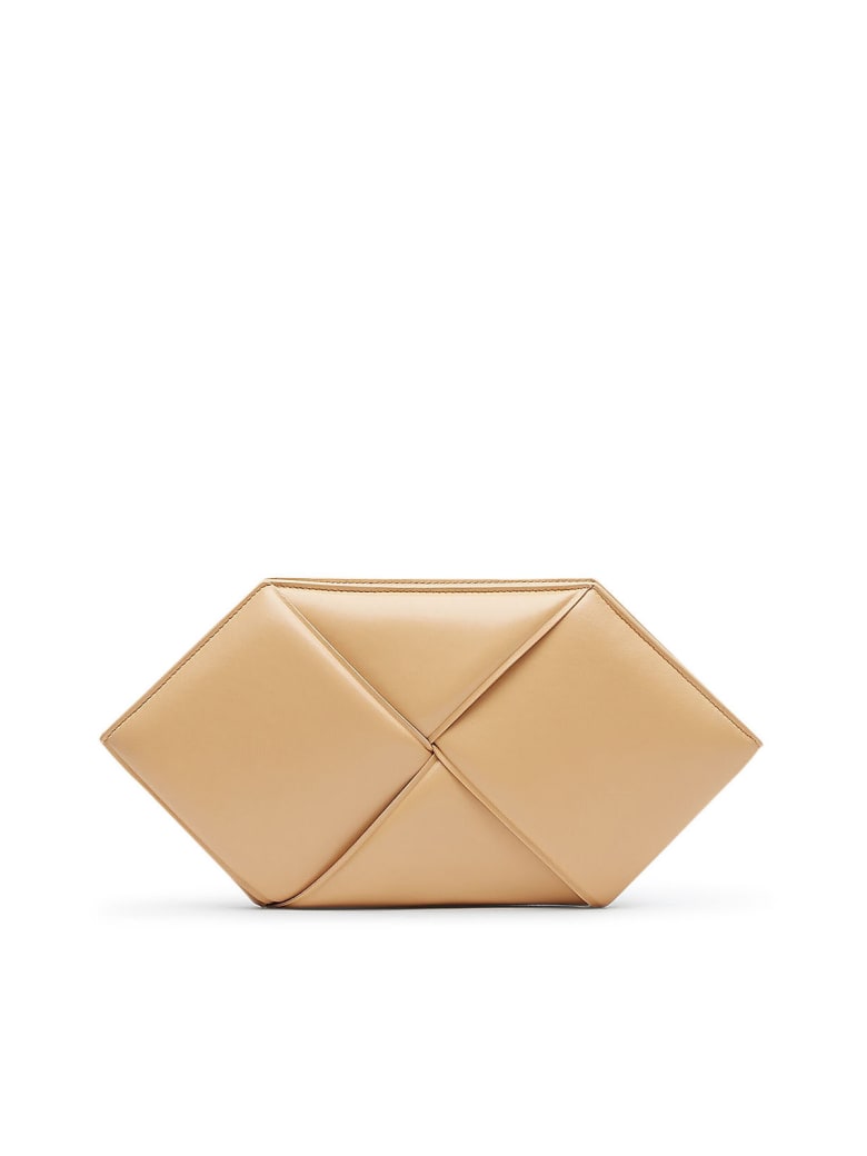 Bottega Veneta Case Braided - Rose Beige Gold