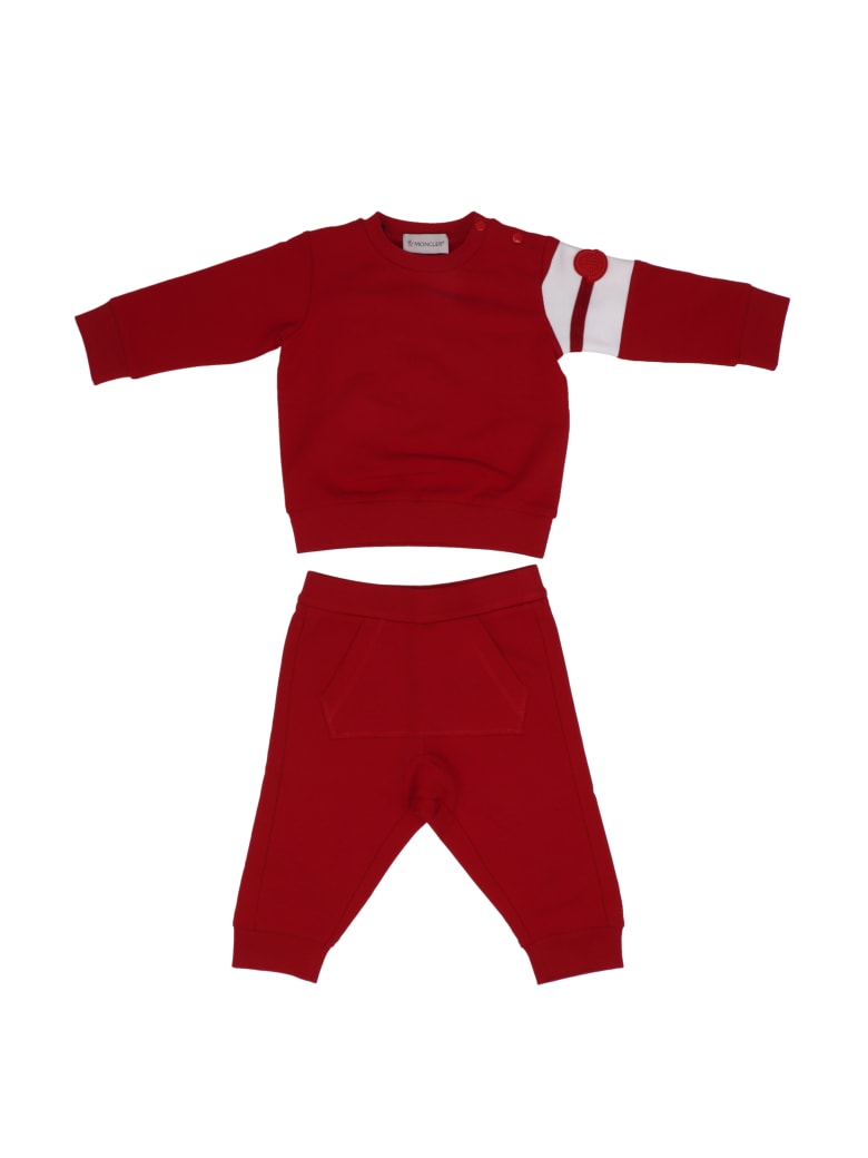 Moncler Cotton Suit - RED