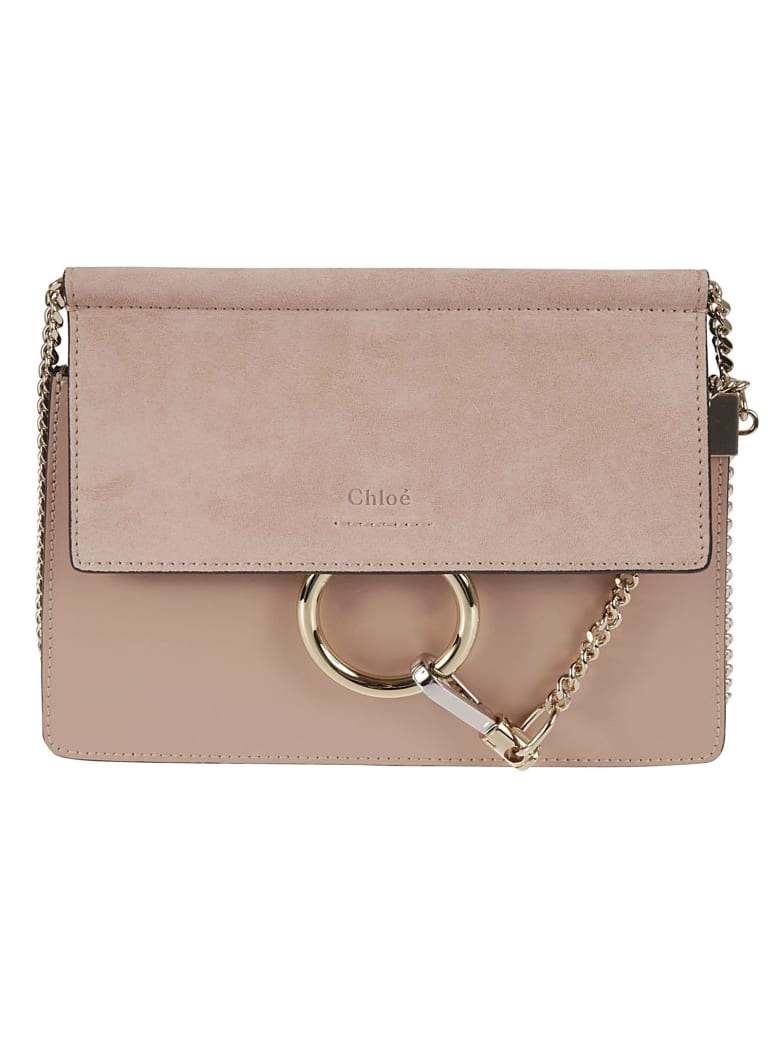 Chloé Faye Shoulder Bag - Misty Rose