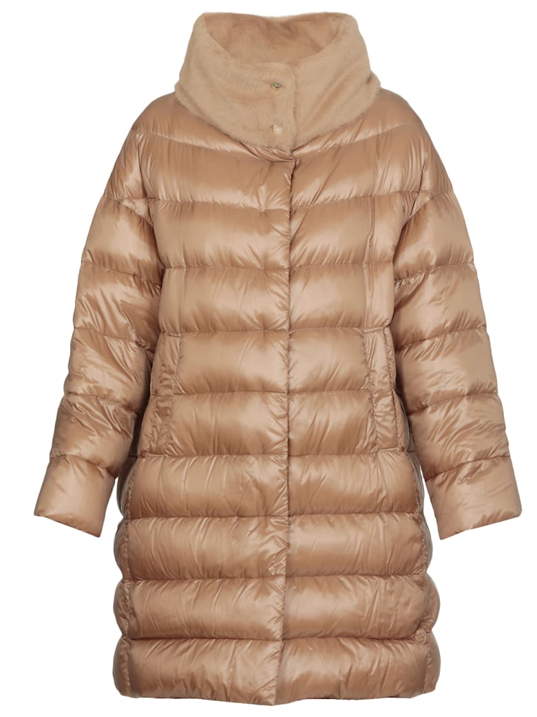 herno long padded coat