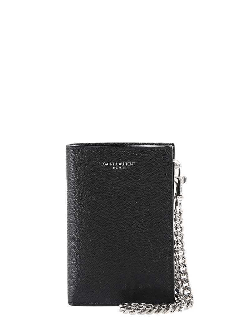 Saint Laurent Wallet - Black