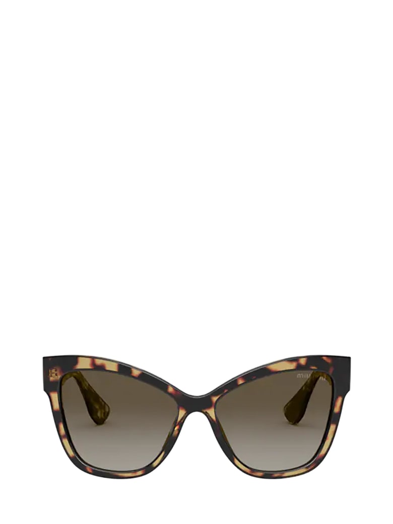 Miu Miu Eyewear Miu Miu Mu 08vs Havana Sunglasses - HAVANA