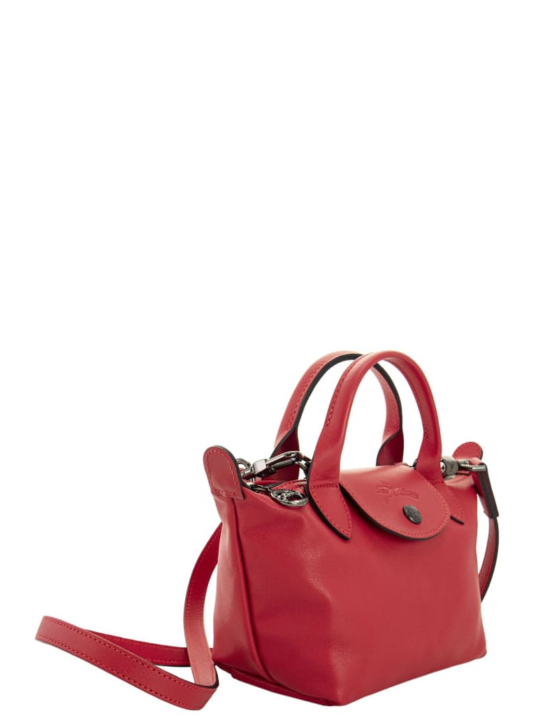 le pliage cuir top handle bag xs