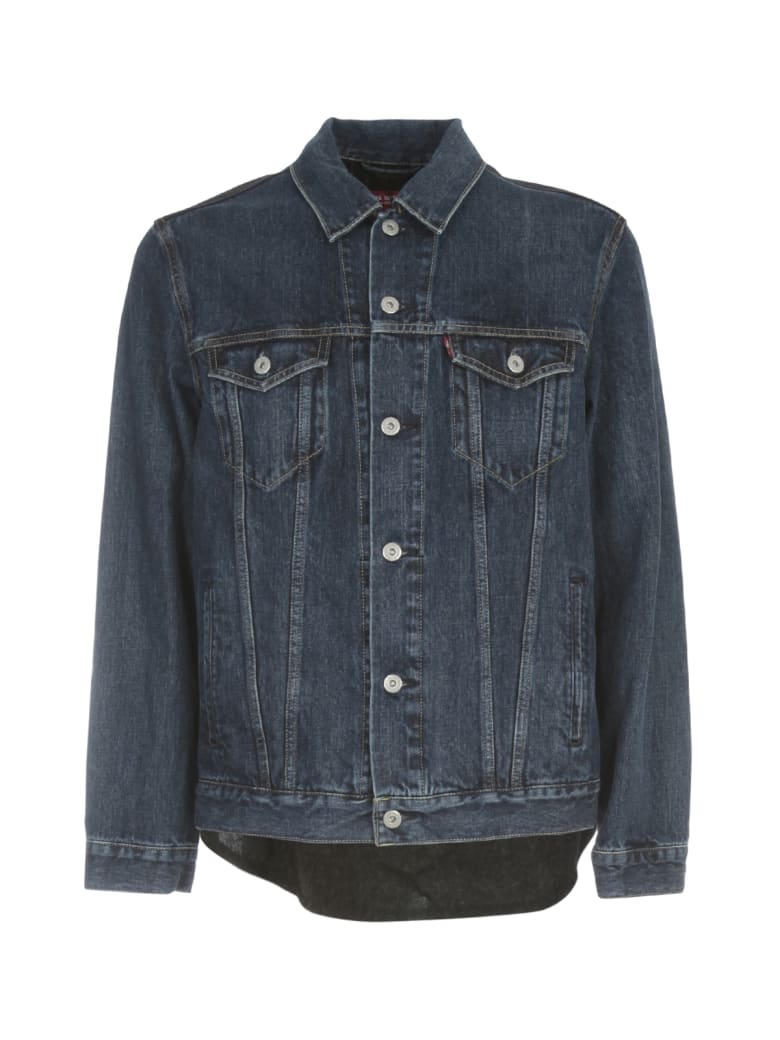 comme de garcon denim jacket