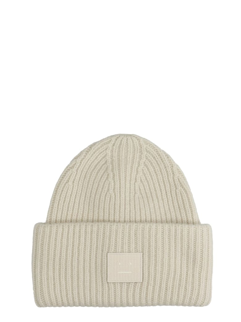 Acne Studios Hats In Beige Wool - beige