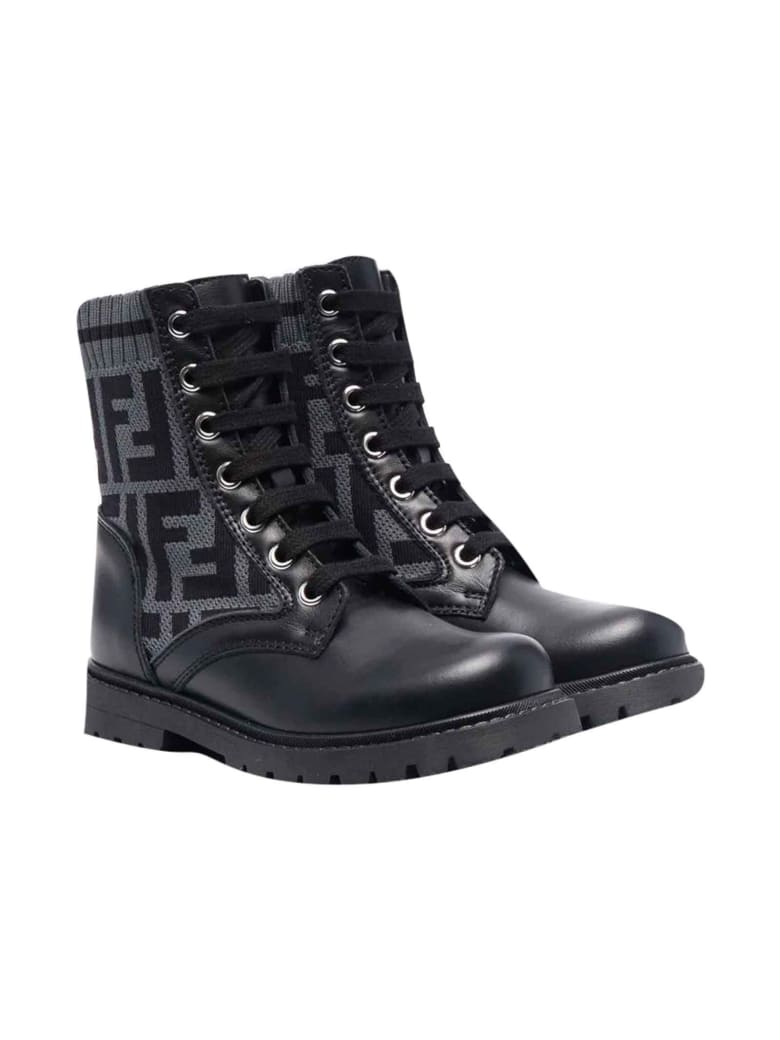 Fendi Gray Boots - Grigio