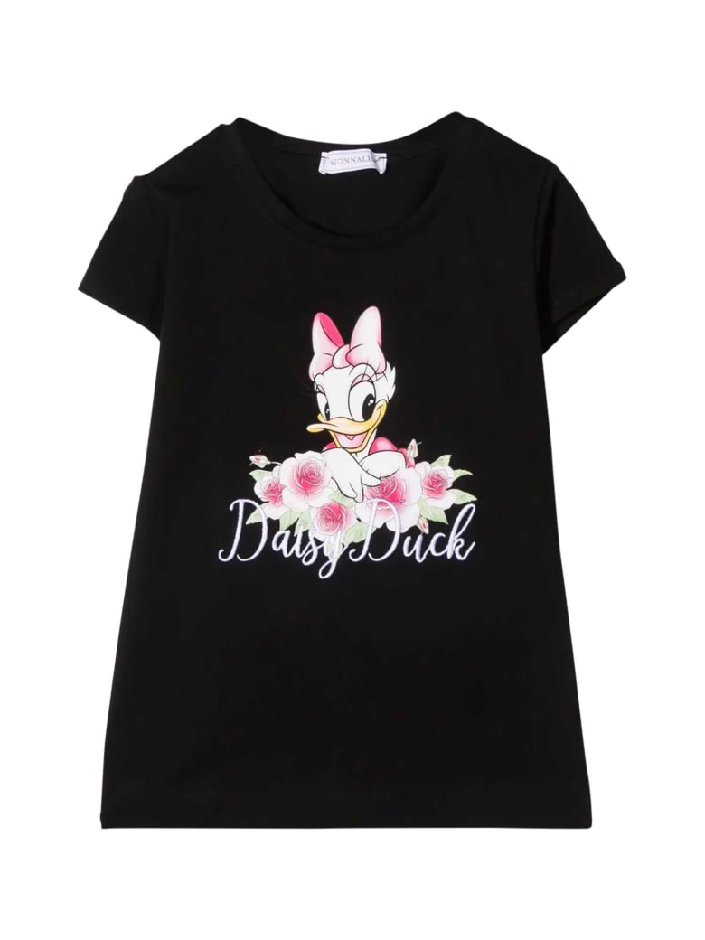 Monnalisa Black T-shirt - Nero