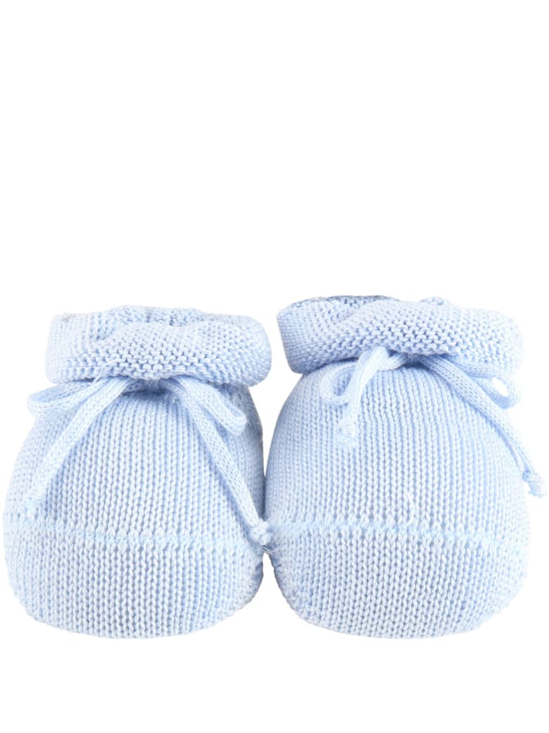 Story loris Light Blue Bootee For Babyboy - Light Blue