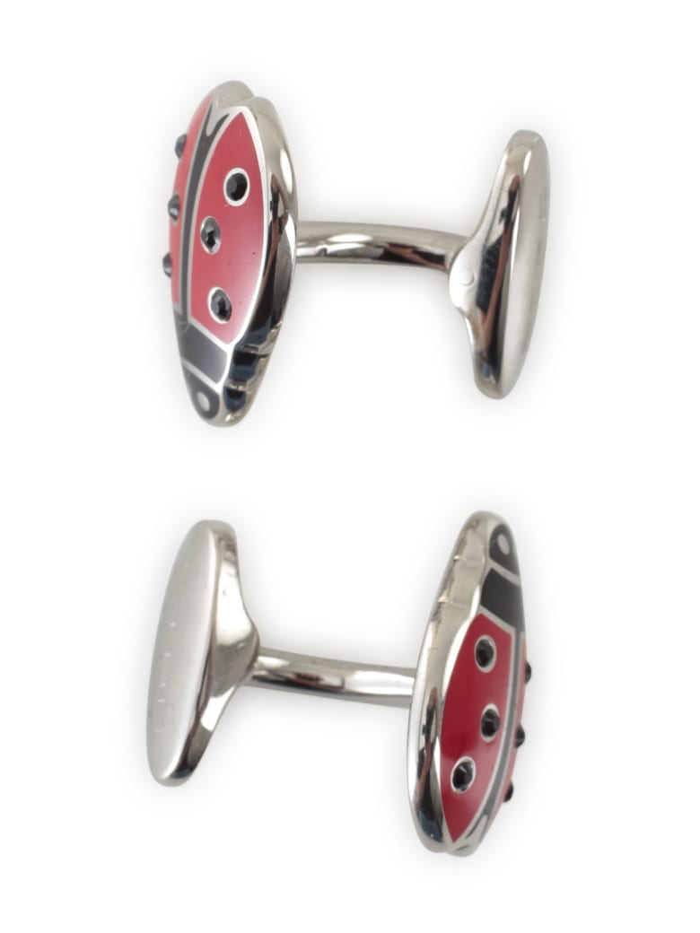 Etro Ladybug Cufflinks - Red