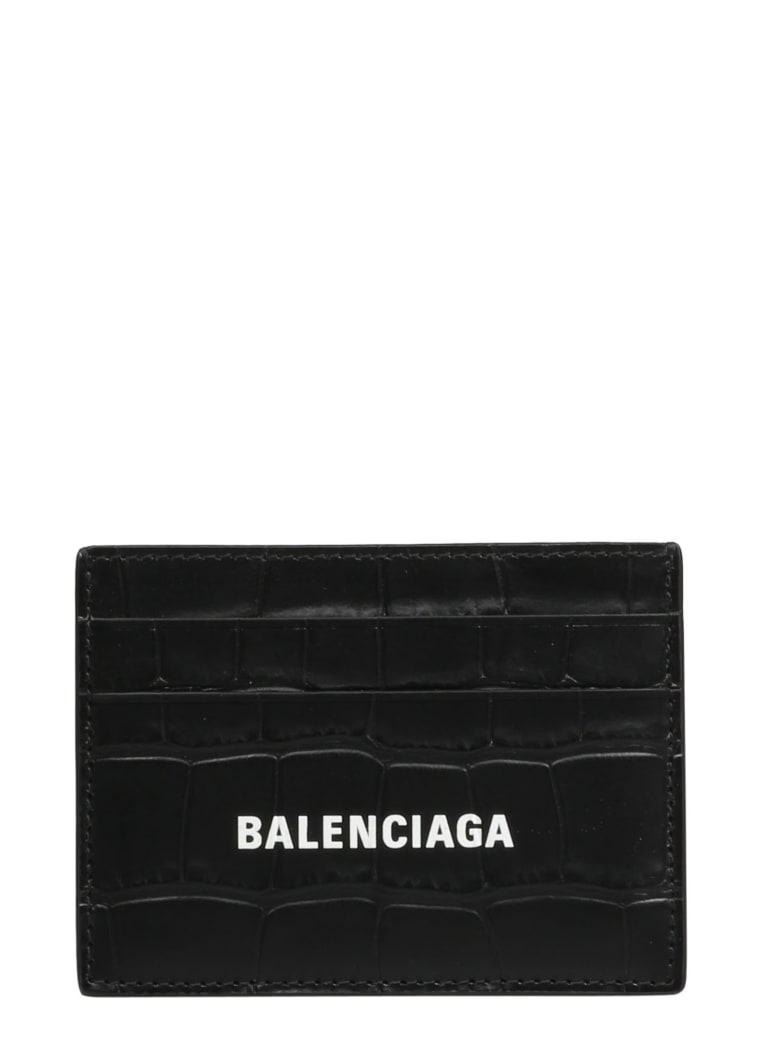 Balenciaga Cash Card Holder - Black