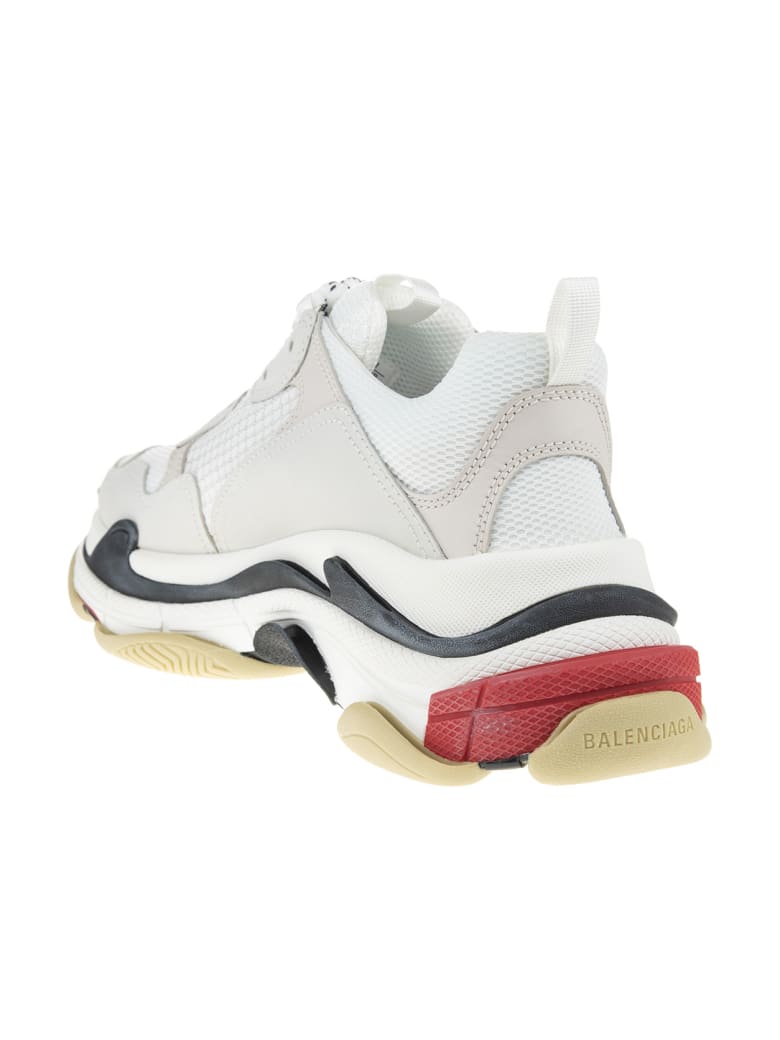 black white and red balenciaga