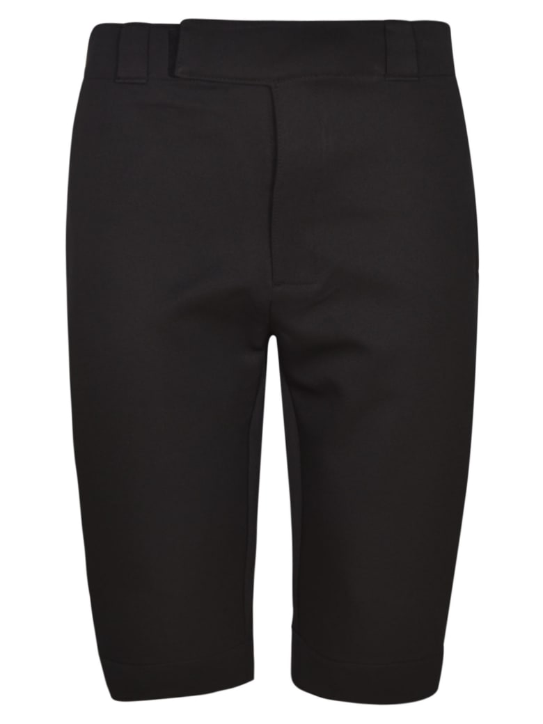 Prada Wrap Waist Fastening Shorts - Black