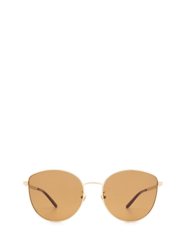 Gucci Gucci Gg0807sa Gold Sunglasses - Gold