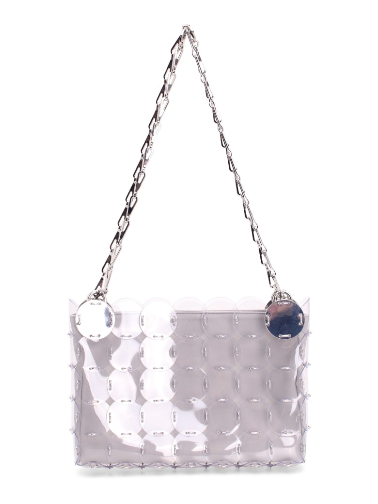 Paco Rabanne Pvc Shoulder Bag - Silver