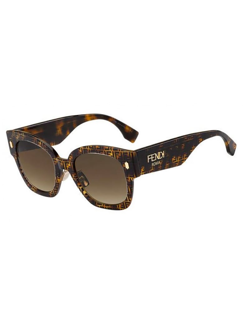 Fendi FF 0458/G/S Sunglasses - Vm/ha Hvna Pattern
