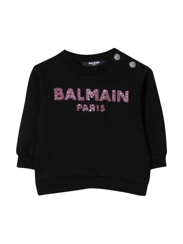 Balmain Black Newborn Sweatshirt - Nero