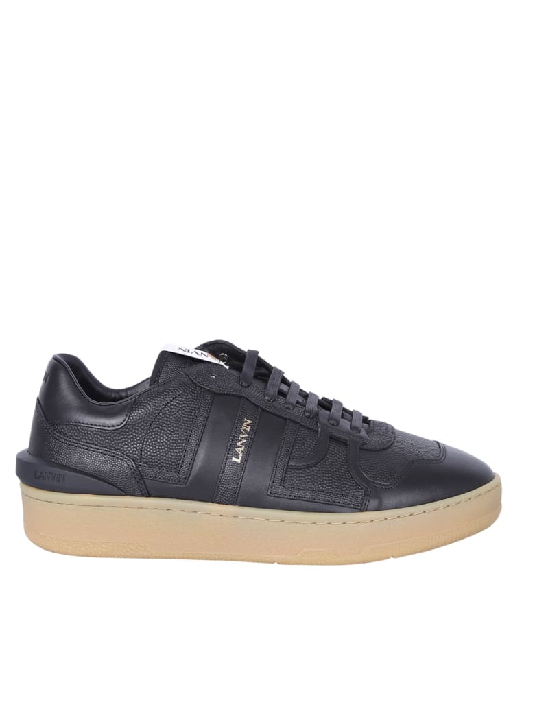 Lanvin Branded Sneakers - Black