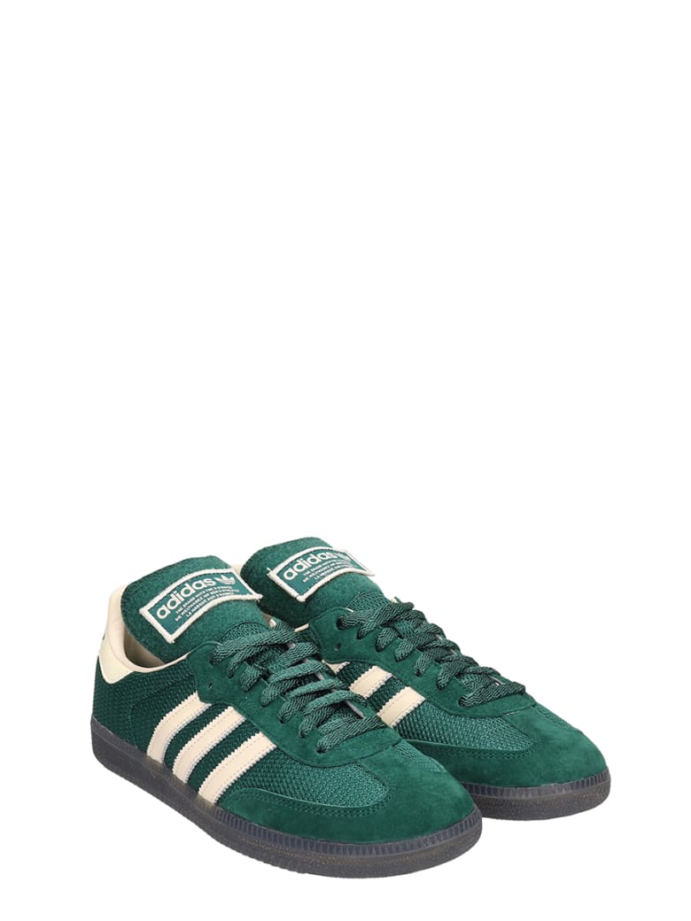 Adidas Green Fabric Samba Lt Sneakers | italist, ALWAYS LIKE A SALE