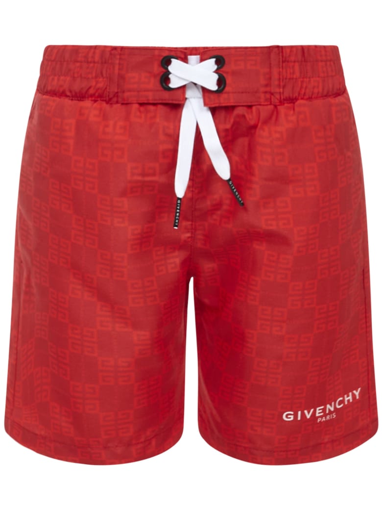 Givenchy Kids Swimsuit - Red