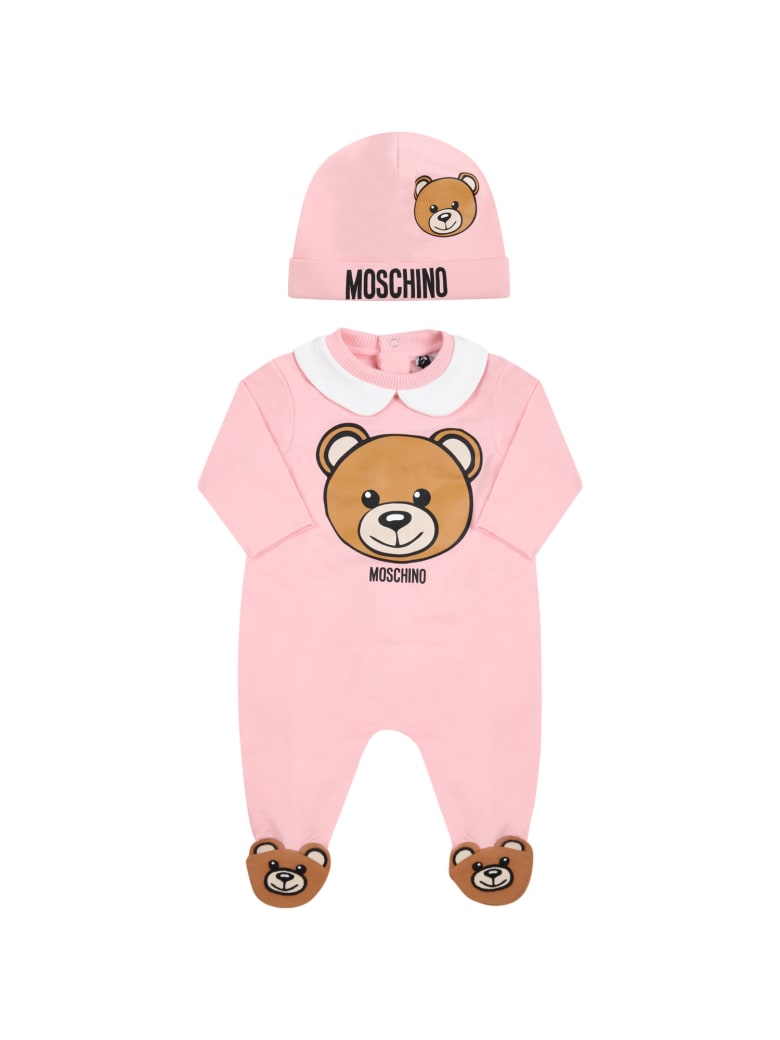 moschino baby set