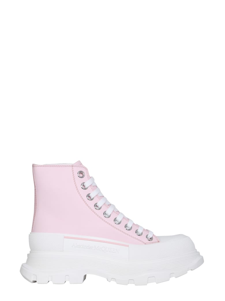 Alexander McQueen Boot Sneakers - Rosa