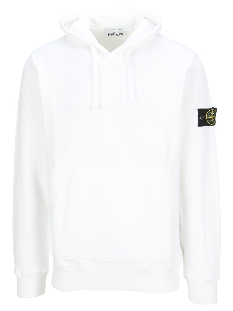 Stone Island Classic Hoodie - Bianco