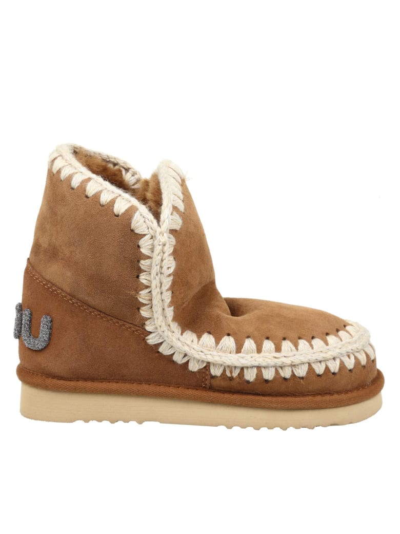 Mou Sneakers Eskimo 18 In Leather Suede