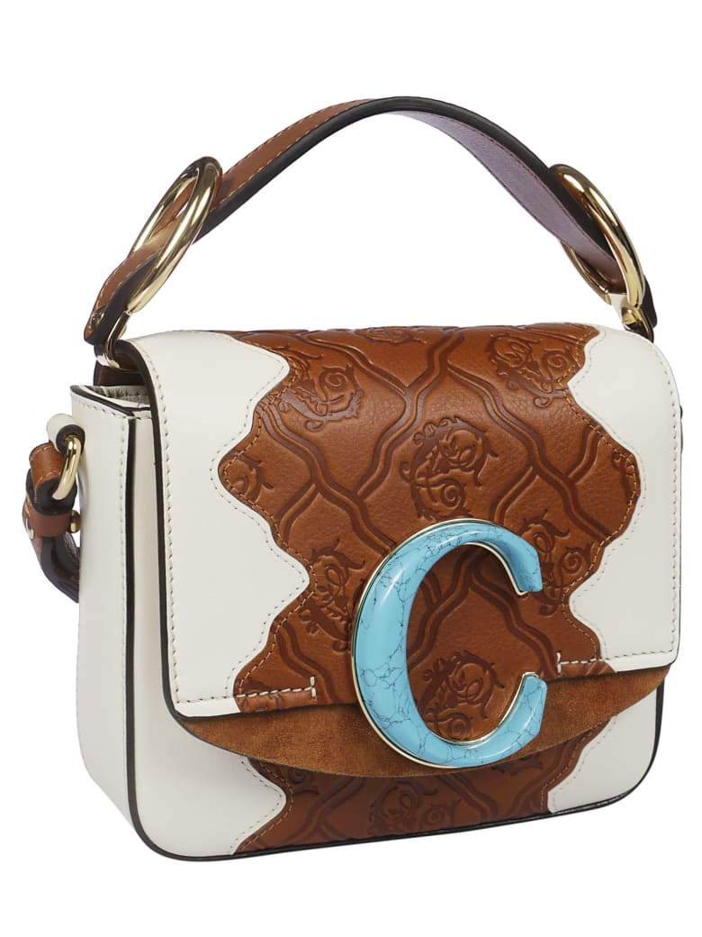 Chloé Logo Shoulder Bag | italist, ALWAYS LIKE A SALE