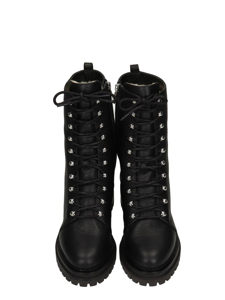 sergio rossi combat boots