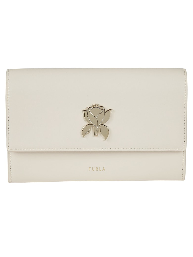 Furla Tuberosa Chain Wallet - Panna