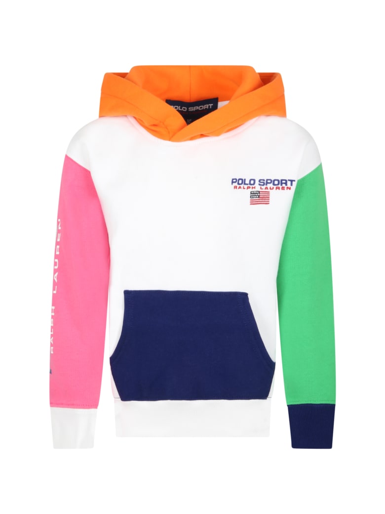 ralph lauren colorblock sweatshirt