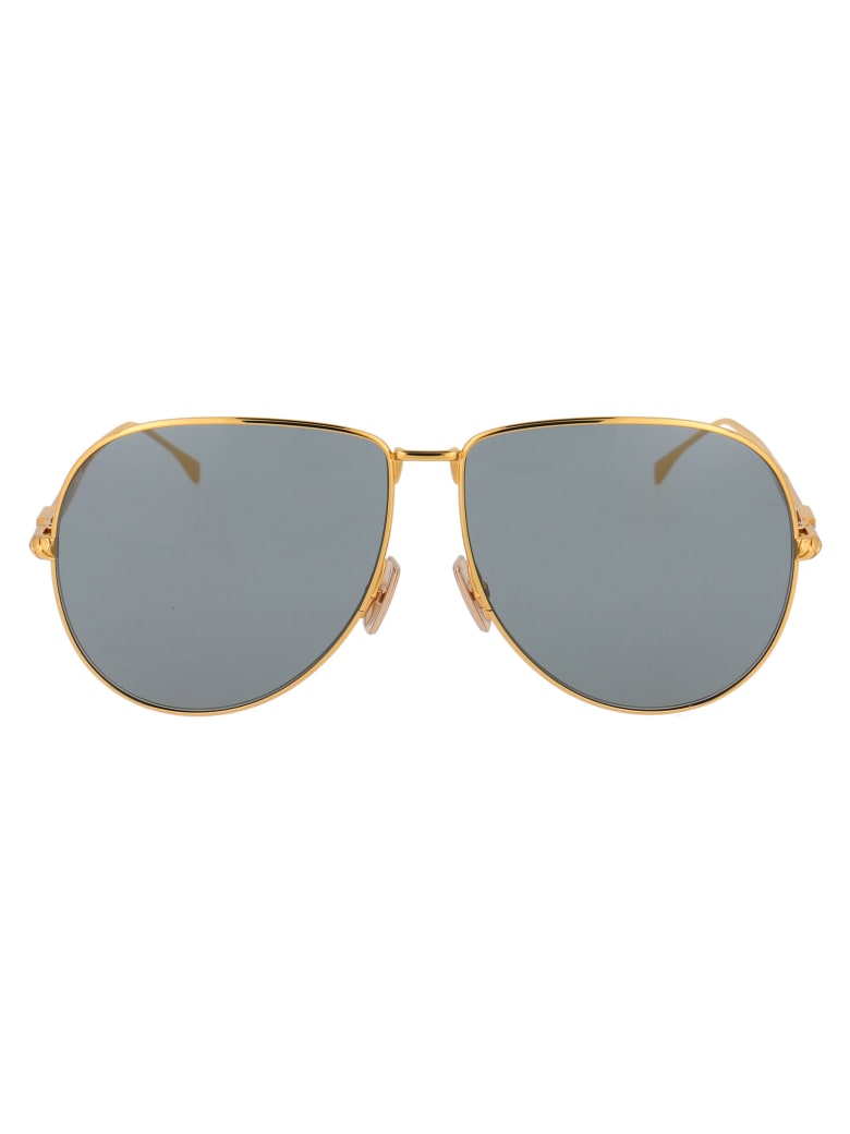 Fendi Ff 0437/s Sunglasses - 001IR YELLOW GOLD