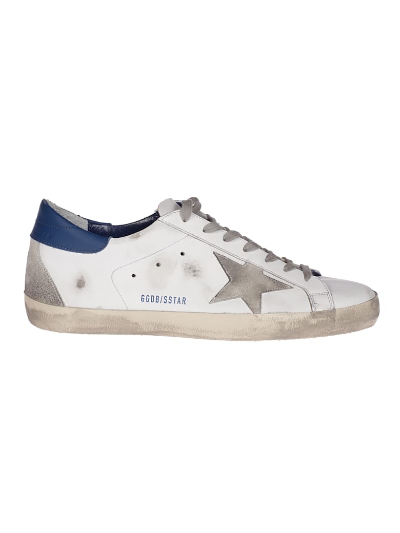 Golden Goose Superstar Leather Upper And Heel Suede Star And He - 10509