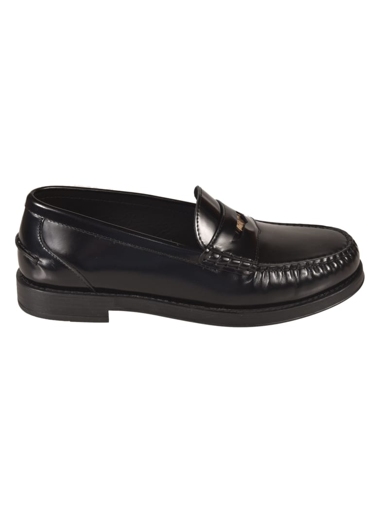 Tod's T-plaque Loafers - Black