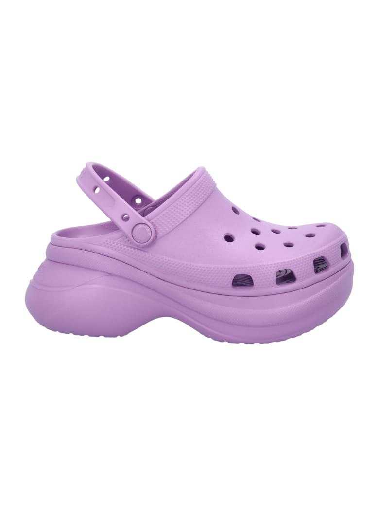 pink bae clogs