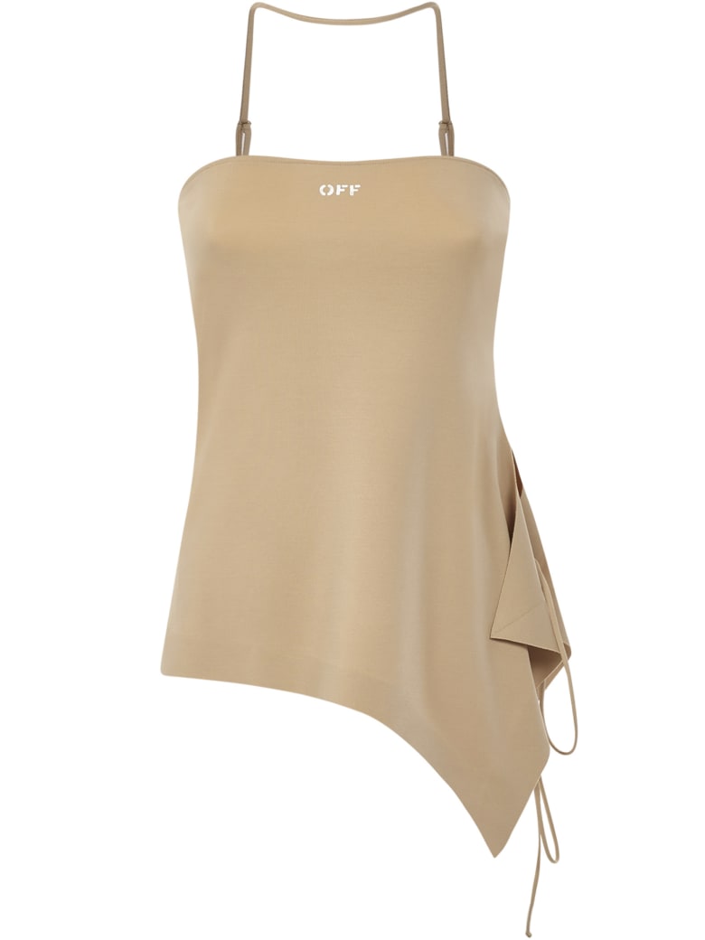 Off-White Top - Beige